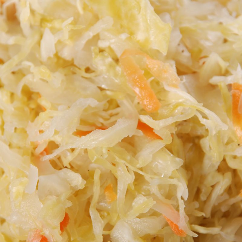 Sauerkraut im Kübel Inland
